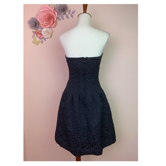 Zara | Dresses | New Zara Brocade Strapless Corset Dress | Poshmark